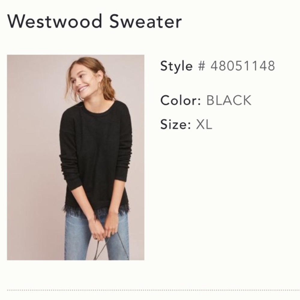 Anthropologie Moth Westwood Sweater